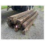 Skid of Rail Road Ties