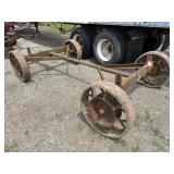 Running Gear with Steel Wheels