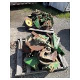 Fertilizer openers for JD 1770
