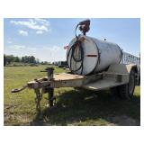500 Gallon Fuel Tank On Trailer