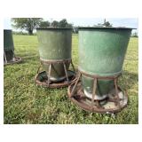 (2) Osborne Hog Feeders