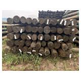 (55) Treated 3.5x7 Fence Post