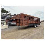 1983 Rushville Livestock Trailer