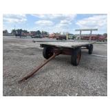 Flat Bed Hay Wagon