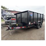 2025 Interstate Loadrunner 14ft Dump Trailer
