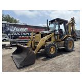 Cat 416B Turbo Extendahoe Backhoe.
