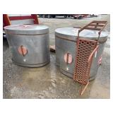 ChemFarm Stainless Saddle Tanks w/ Brackets