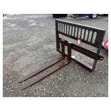 Pallet Fork Quick Attatchment for Skid Steer