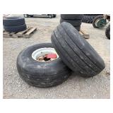 (2) Tractor tires 14L-16.1