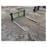 JD Euro Mount Loader Fork Attachment