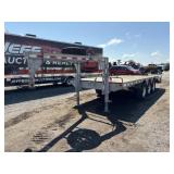 2003 Homemade Triaxle Trailer 16ft plus 4ft Dove