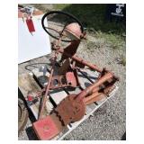 Tank support, Steering Wheel, Seat Support off M
