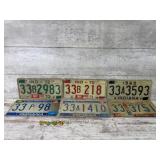 Vintage License Plates, Pan Am Pins