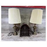 (2) Lamps, Radio