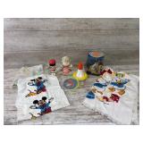 Charlie Brown Avon, Disney Wash Cloths And Towel