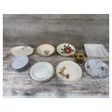 Various China Bowls and Dishes
