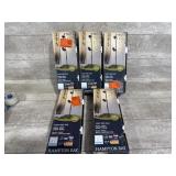 Dual spot light pole 5 total