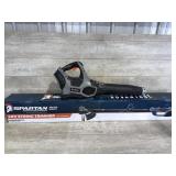 New ispartan 40v string trimmer and used blower
