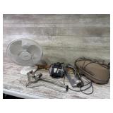 Fan, Vintage Sweeper, Motor, Sprinklers