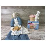 Bunny Broom Cover, Pillsbury Cookie Jar