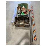 Pony Clamp, Road Closed Sign, Misc Tools