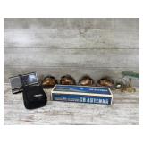 Bookends, Light, Clock Radio, Antenna
