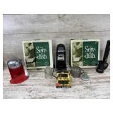 Juice O Mat, Serv-a-dish, Kitchen Supplies