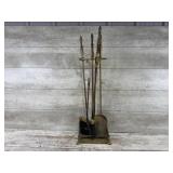 Brass Poker Set