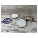 Handmade Kaleidoscope And Collectible Dishes