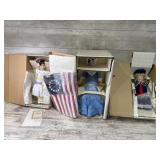 Franklin Heirloom Porcelain Dolls