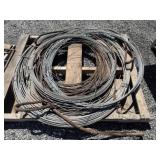 Skid of cable and wire