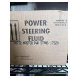 4 cases of power steering fluid 12 per case