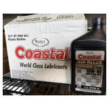 Case of 12 coastal 10w-40 synthetic blend oil
