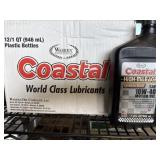 Case of coastal synthetic blend 10w-40 oil