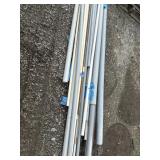 Copper and pvc pipe