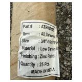 20 3/8-16x10ï¿½ all thread