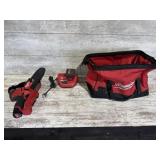 Milwaukee M12 hatchet saw 2 batteries and charger