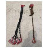 Vevor 5/16 5ft Chain Sling, 7/8-8 Sling