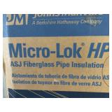 2 boxes of micro lol HP pipe insulation