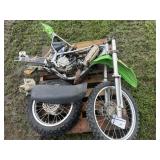 Kawasaki KZ100 Parts Bike