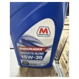 Case of synthetic blend SAE 5w-20 motor oil