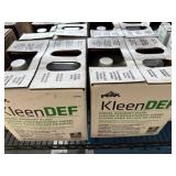 4 boxes of kleendef diesel exhaust fluid