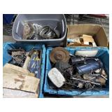 Skid of car parts