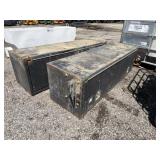 (2) Truck Utility Tool Box