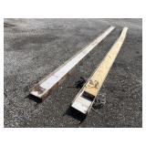 (2) 20 foot I Steel  Beams