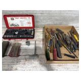 Sockets and screwdrivers lot