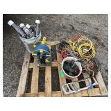 Pallet of Wires, Paint, and Miscellaneous