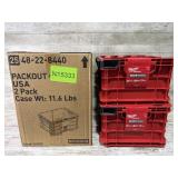 Milwaukee Packout Crate 2 Pack in Box