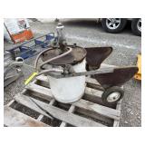 Pneumatic Grease Tank  With Dolly