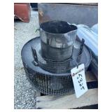 (2) 6 inch x 36 inch Double Wall Pipe and Cap